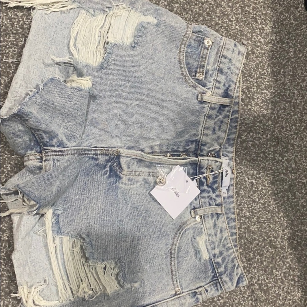 BNWT ADIKA DENIM SHORTS